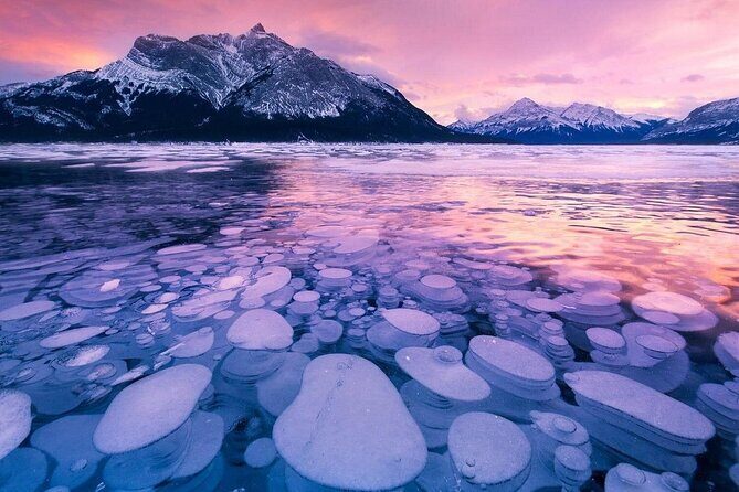 Winter Abraham Bubble Lake and Icefield Parkway - Key Points