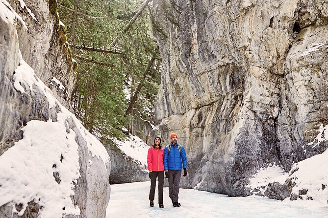 Winter Canyon Ice Adventure in Canmore with Ice Cleats Included - An In-Depth Look at the Winter Canyon Ice Adventure