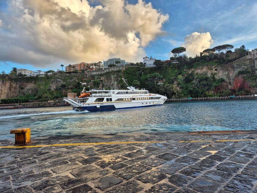 Winter Tour Sorrento: Ferry Boat Ticket to Amalfi and Positano -Winter Tour - Picturesque Streets and Artisan Shops in Positano