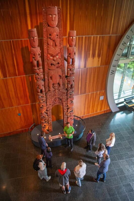 WLG: Museum of NZ Mori Highlights Tour & General Admission - The Experience of the Maori Highlights Tour