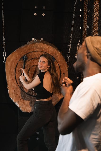 WOODCUTTER - AXE THROWING & BAR EXPERIENCE IN FRANKFURT - The Reviews Say It All