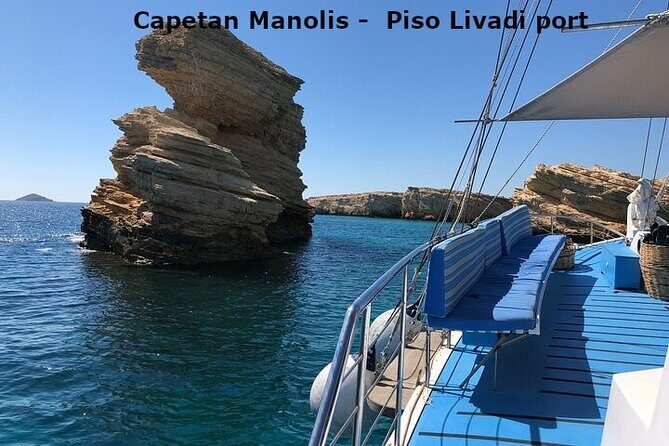 Wooden Boat from Piso Livadi, Blue Lagoon ,Antiparos, Sea Caves - Practical Details and Considerations