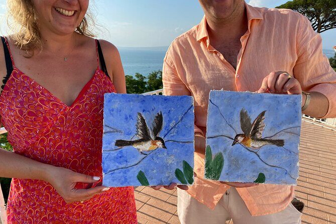 Workshop Fresco Painting & Aperitivo Seaview in Sorrento coast - What You Can Expect from This Artistic Escape