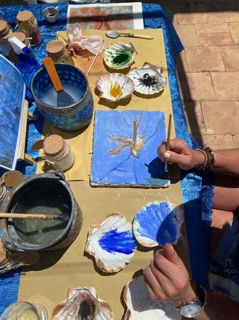Workshop Fresco Painting & Aperitivo Seaview - What Makes This Experience Unique?