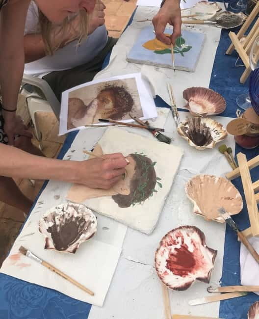 Workshop Fresco Painting & Aperitivo Seaview - Practical Tips for Participants