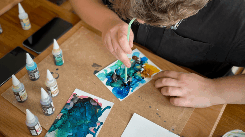 Workshop: Media Ink Painting - Booking Information