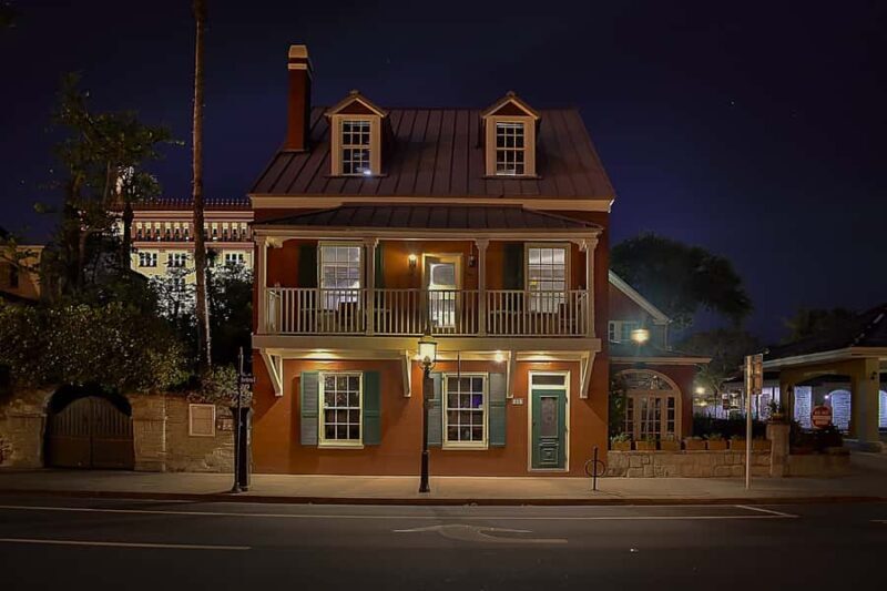 Wraiths of the Watchtower: Sinister St. Augustine Ghost Tour - Key Points