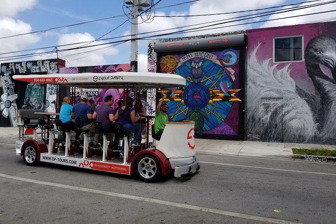Wynwood Party Bike Bar Crawl - Best Times to Join the Crawl