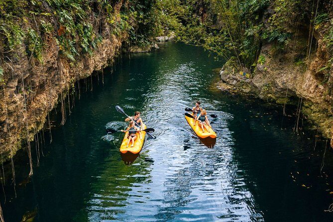 Xenotes Nature Adventure! Round Transportation From Cancun & Riviera Maya - Key Points