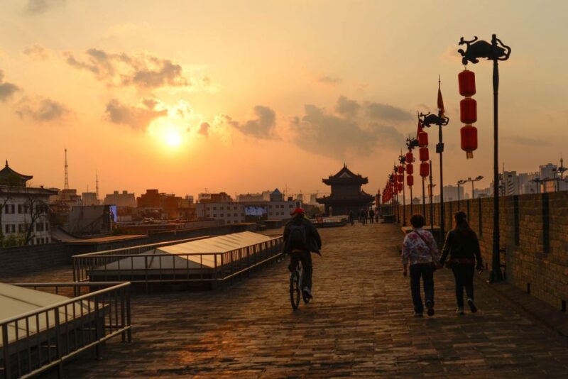 Xian City Wall Private Guided Tour With Cycling Option - Tour Details