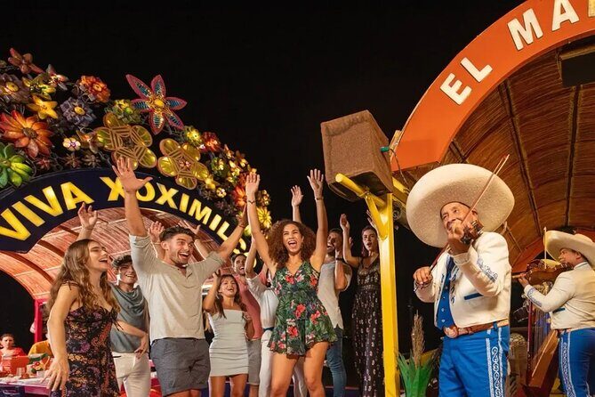 Xoximilco Trajinera Party with Mexican Dinner and Bar Libre - Key Points