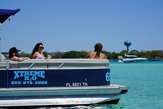 Xtreme H2O 12 Passenger Pontoon Rental Adjacent to Crab Island - What to Expect from Your Pontoon Rental