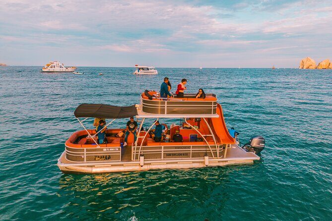 Yacht With Slide in Cabo San Lucas | 45 FT Pantoon - An In-Depth Look at the 45-Foot Pontoon Experience