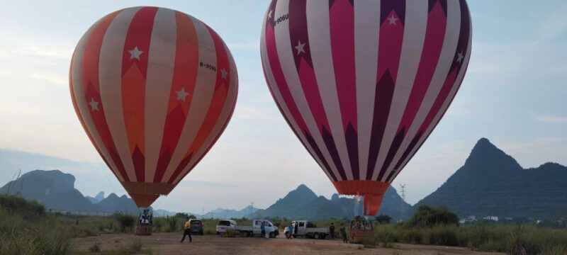 Yangshuo Hot Air Ballooning Sunrise Experience Ticket - Itinerary and Transportation
