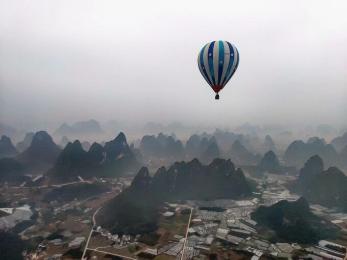 Yangshuo Hot Air Ballooning Sunrise Experience Ticket - Hotel Pickup and Return