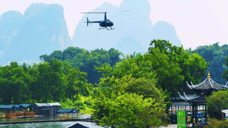 Yangshuo: Yulong River Helicopter Scenic Flight Experience - A Closer Look at the Experience