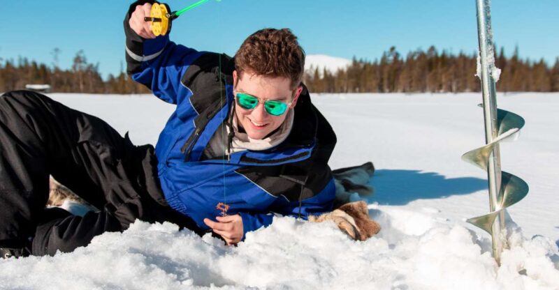 Ylläs: Snowmobile Adventure With Ice Fishing - Inclusions