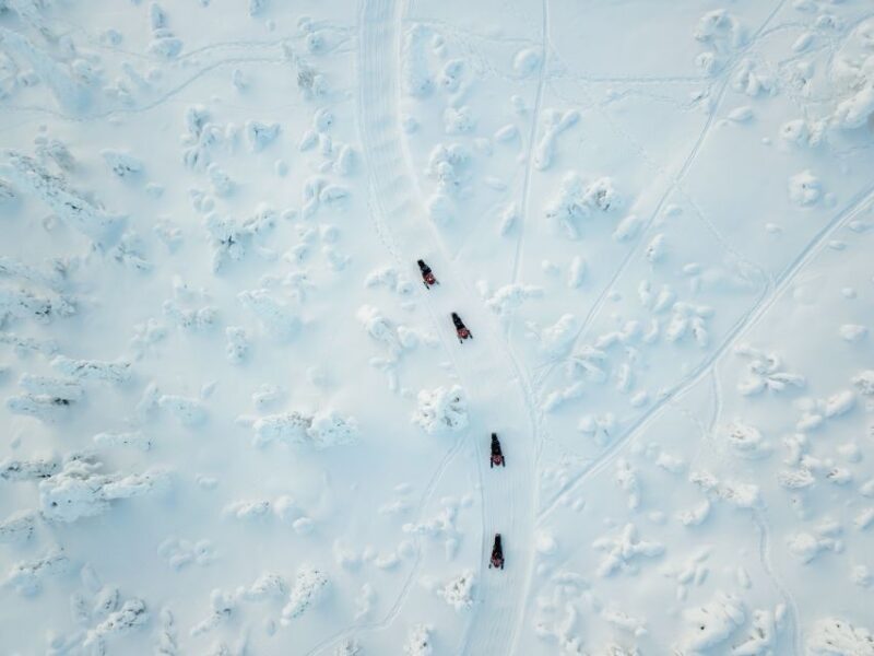 Ylläs: Snowmobile Adventure With Ice Fishing - What to Expect on the Trip