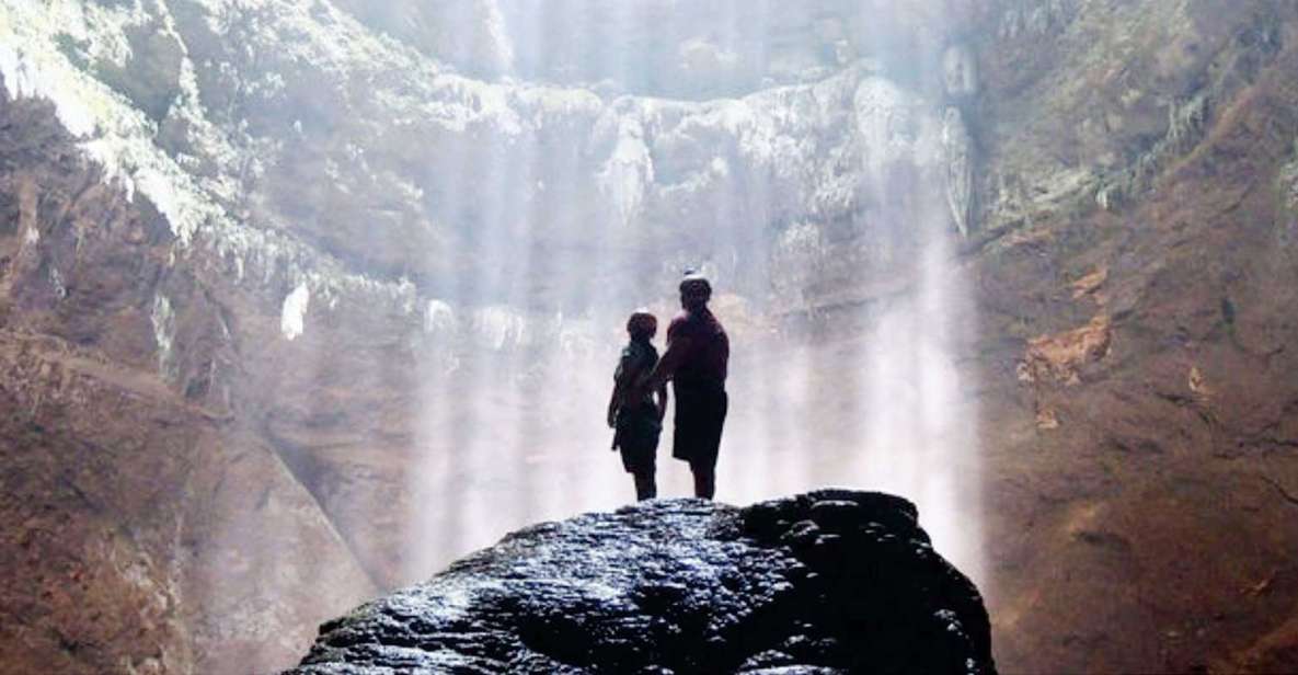 Yogyakarta: Jomblang Cave and Timang Beach Day Tour - Exploring the Dark Tunnel