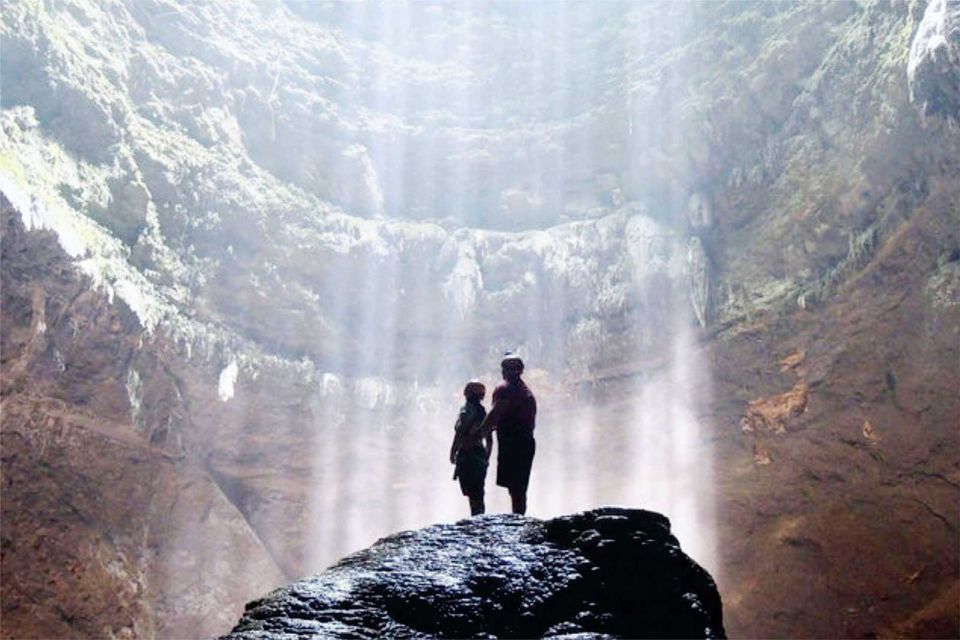 Yogyakarta: Jomblang Cave and Timang Beach Day Tour - Marveling at Timang Beach