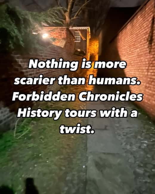 York: Forbidden Chronicles Ghosts and History Tour - The Value for Money