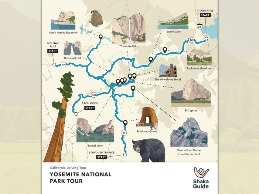 Yosemite National Park: Self-Guided GPS Driving Tour - Glacier Point