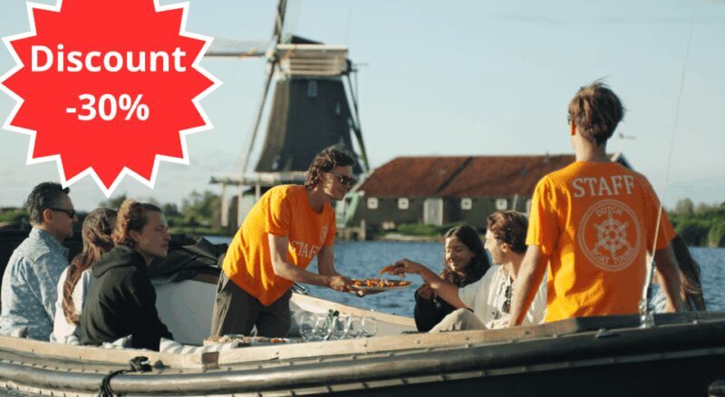 Zaanse Schans: Private Cruise + Guide + Incl. Food & Drinks - The Sum Up