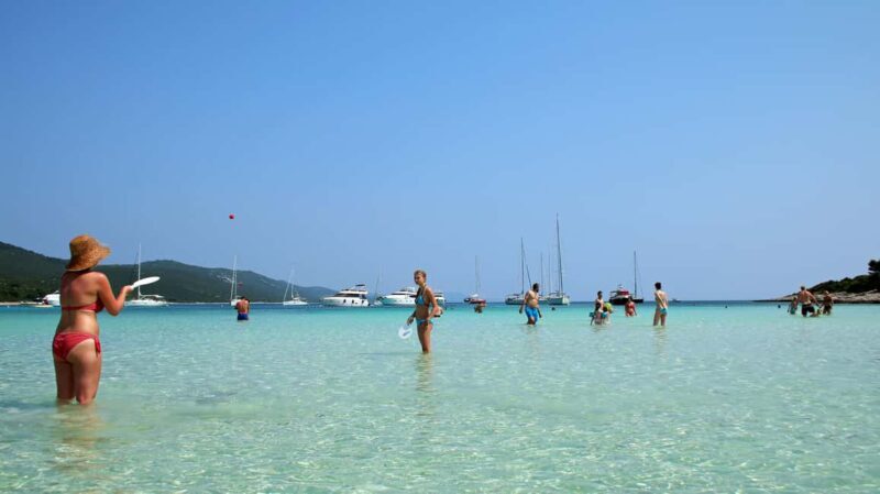 Zadar to Sakarun Beach Tour, Shipwreck Dive & Tunnel - 4,5hr - Key Points