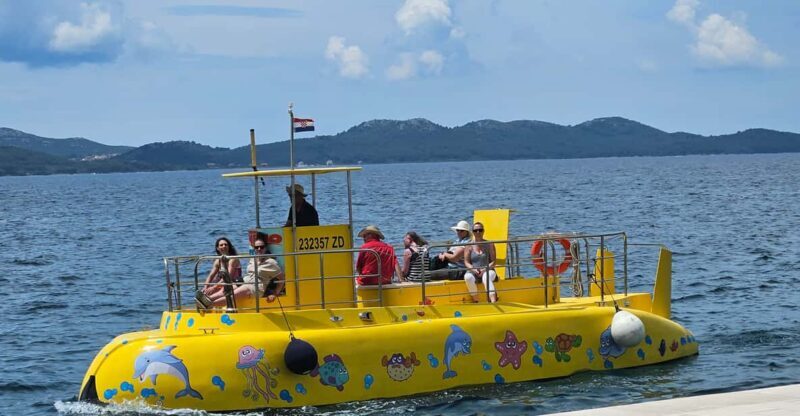 Zadar: Yellow Semi-Submarine Underwater Exploration Tour - What’s Included and What’s Not