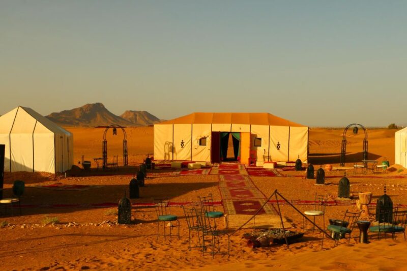 Zagora: Overnight in Luxury Desert Camp With Camel Ride, - Luxury Desert Camp