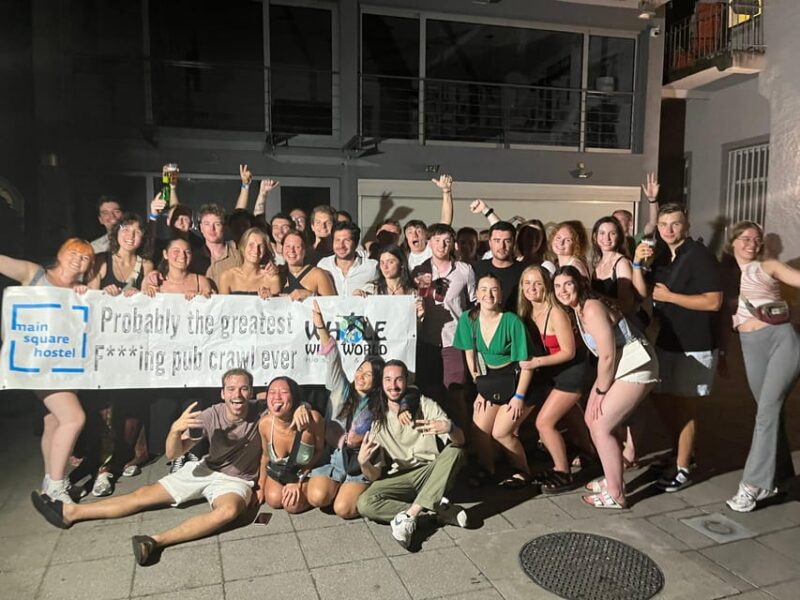 Zagreb: Pub Crawl, 1-Hour of Unlimited Drinks, & Club Entry - Booking Information