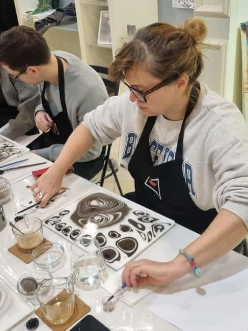 Zagreb: Suminagashi Water Painting Workshop - Key Points