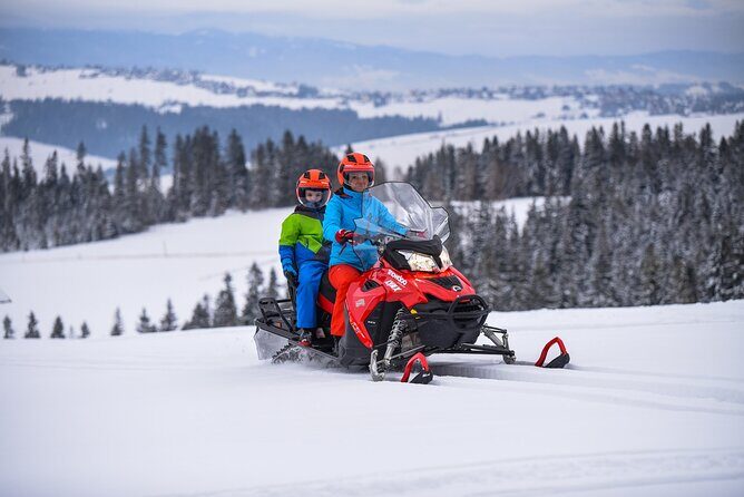 Zakopane: 3 hours Snowmobiles Guided Tour with bonfire and meal - Key Points