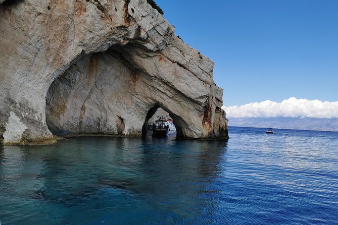 Zakynthos All Day Tour Shipwreck Beach, View Point-Blue Caves - Blue Caves