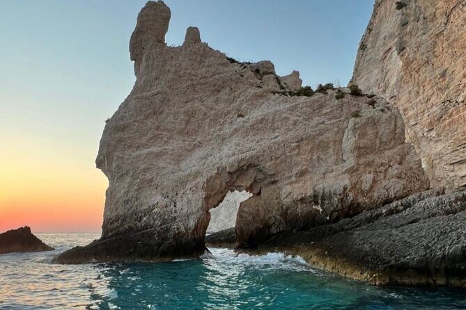 Zakynthos Shipwreck Beach with Blue Caves Land and Sea Tour - Key Points