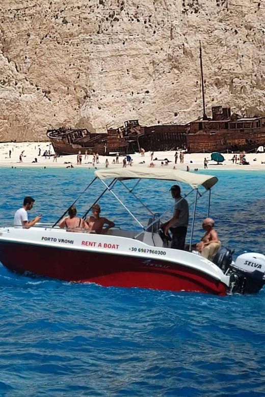 Zakynthos: Shipwreck & Caves Private Boat Tour with Skipper - Key Points