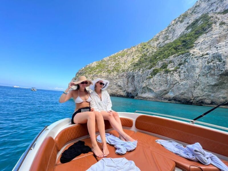 Zante Private Cruise to Shipwreck Beach & Blue Caves (max 9) - Detailed breakdown of the stops