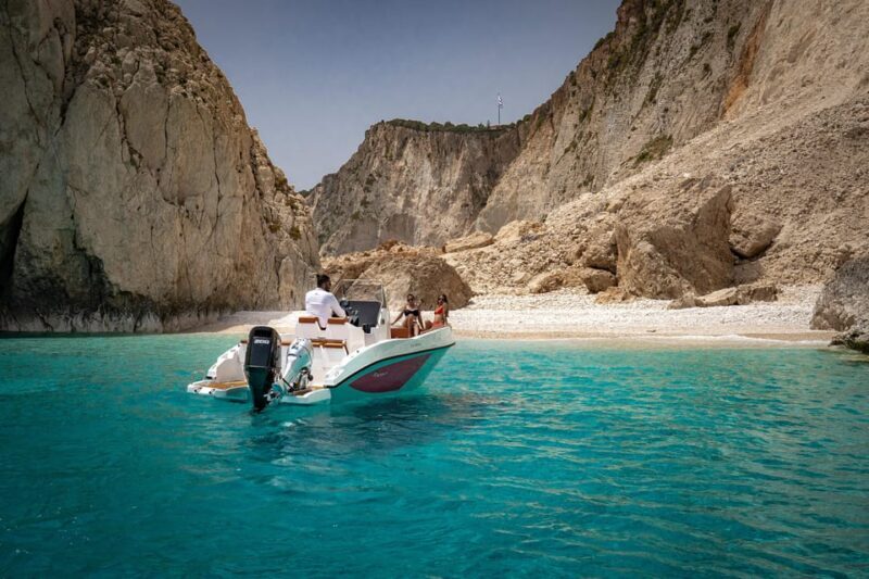 Zante Private Cruise to Turtle Island, Keri Caves & Mizitres - Key Points  