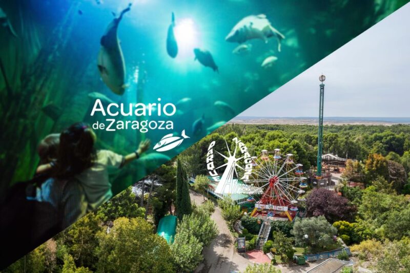 Zaragoza: Combo Amusement Park and Aquarium Entry Ticket - Good To Know