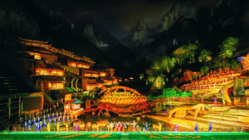 Zhangjiajie: Tianmen Fox Fairy Live Performance - Seating and Viewing Experience