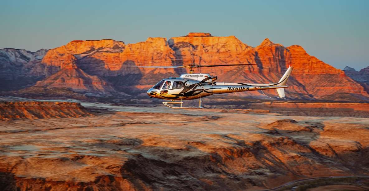 Zion National Park and Canaan Cliffs: Helicopter Tour - Highlights of the Experience
