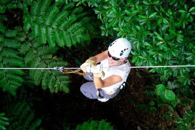 Zip line ex Intercontinental Fiji with return private transfers - The Experience in Detail