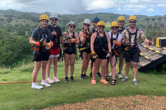 Zip line with 7 waterfall - Key Points