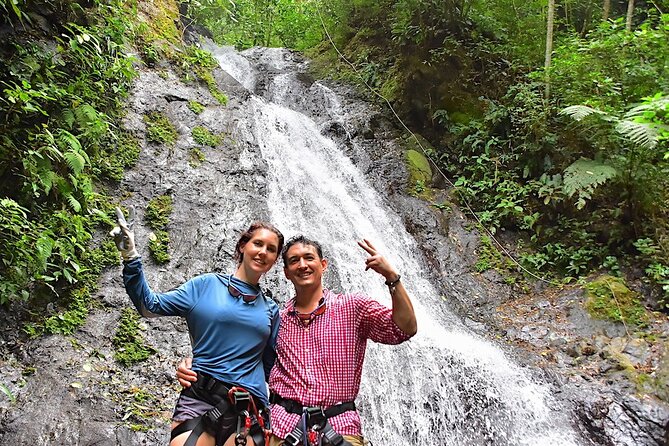 Zip Line With Canyoning Waterfall Adventure in Vista Los Sueños - Safety Equipment and Guides
