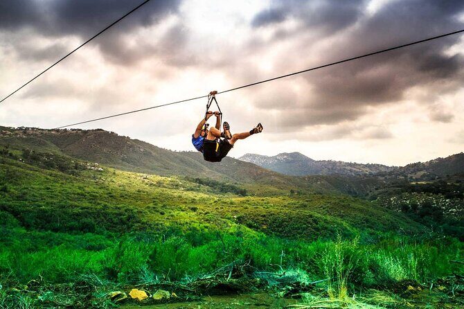 Zip Zoom Ziplines at La Jolla Indian Adventure Park - Key Points
