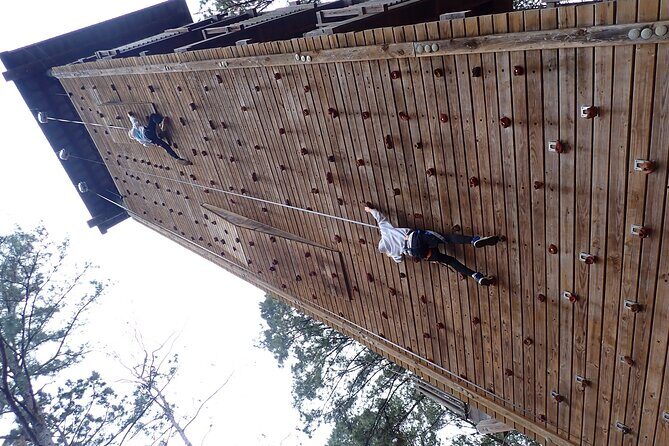 Zipline Canopy Tour and Climbing Wall Package - The Scenic Finale