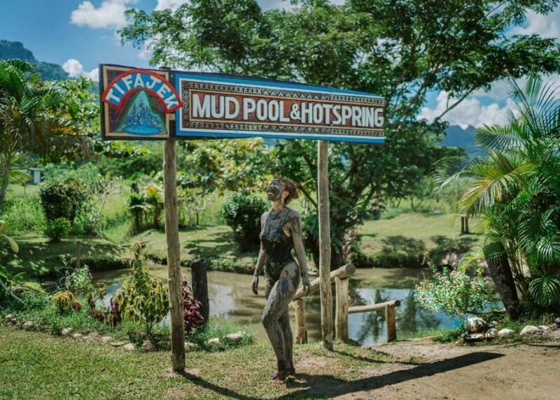 Zipline, Cave, Seaview & Mud Spa Tour with Lunch Included - Key Points