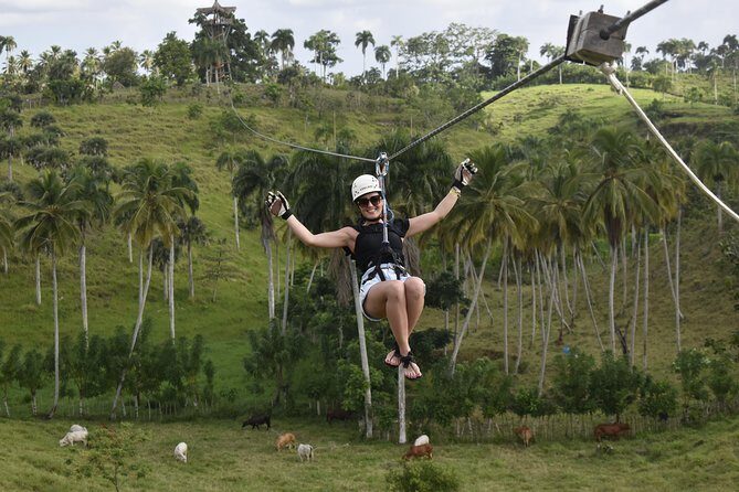 Ziplining from Punta Cana - Unique Carbon Fiber lines in Punta Cana - What You Can Expect from the Tour